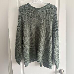 Aerie Open Back Knit Sweater